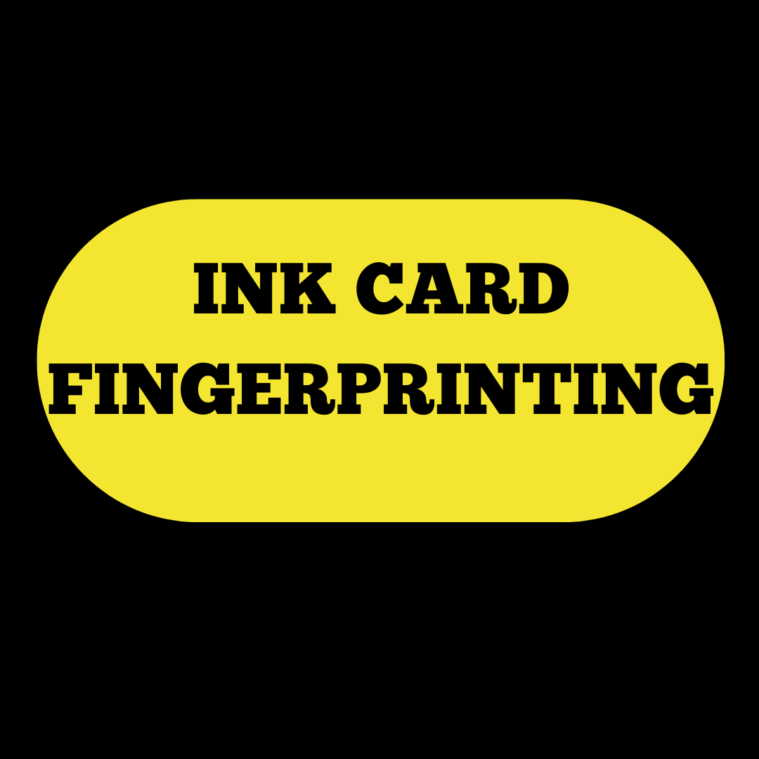 Fingerprinting (Ink Card)